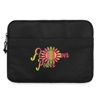Le pouvoir des fleurs - Sacoche pour ordinateur portable 15 pouces - noir - Devant
