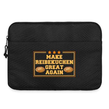 Redonnez de la grandeur aux galettes de pommes de terre - Crêpes de pommes de terre - Sacoche pour ordinateur portable 15 pouces - noir - Devant