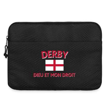 Derby Angleterre Dieu et mon droit - Sacoche pour ordinateur portable 15 pouces - noir - Devant