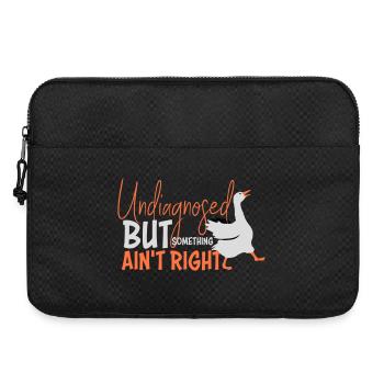 Undiagnosed But Something Ain't Right Gans Ente - Laptoptasche 15" - Schwarz - Vorne