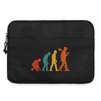 Evolution Of Metal Detecting Enthusiasts - Laptop bag 15" - black - Front
