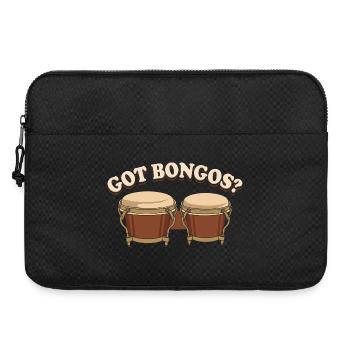 Got Bongos Percussion Musicien Drôle Batteur Art - Sacoche pour ordinateur portable 15 pouces - noir - Devant
