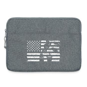 American Patriot Plant Lover - Sacoche pour ordinateur portable 15 pouces - gris chiné - Devant