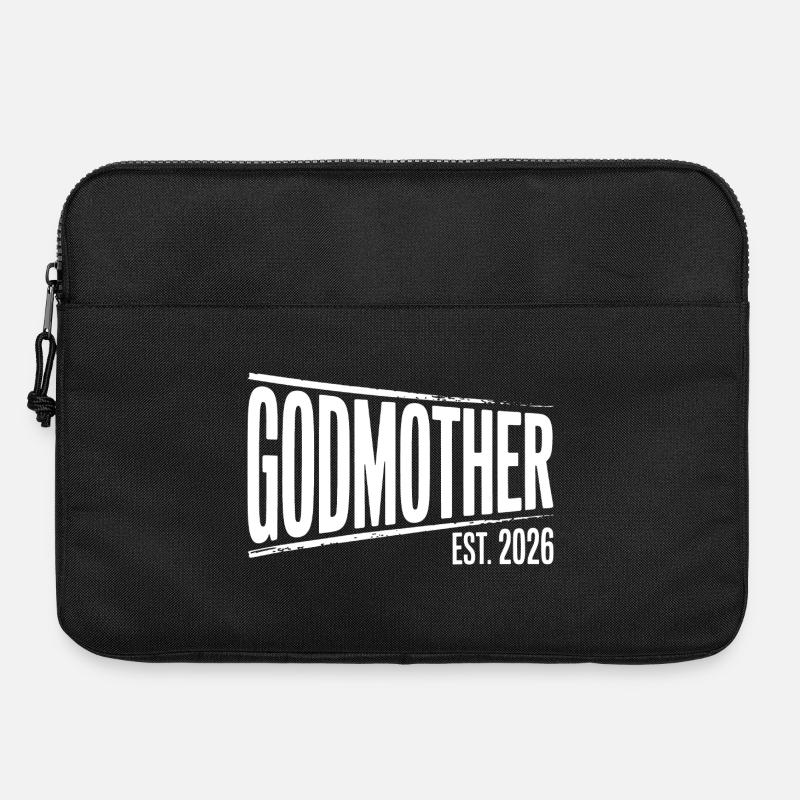 Gottmutter Est.2026 Grafik - Laptoptasche 15" - Schwarz