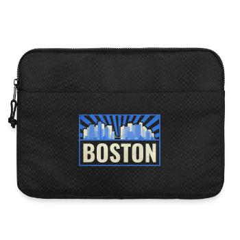 Boston États-Unis - Sacoche pour ordinateur portable 15 pouces - noir - Devant