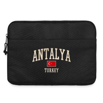 Antalya Türkei Vintage Flag Design - Laptoptasche 15" - Schwarz - Vorne