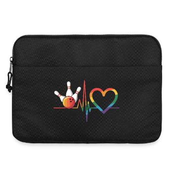 Bowling - Laptoptasche 15" - Schwarz - Vorne