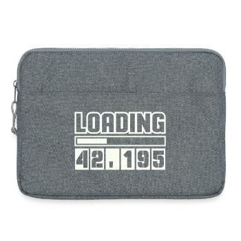 Chargement 42 195 Marathon - Sacoche pour ordinateur portable 15 pouces - gris chiné - Devant