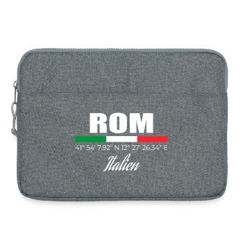 Rom - Laptoptasche 15" - Grau meliert - Vorne