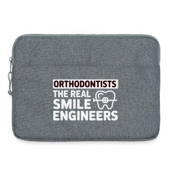 Dental Expert Structural Alignment Engineer Gear - Sacoche pour ordinateur portable 15 pouces - gris chiné - Devant