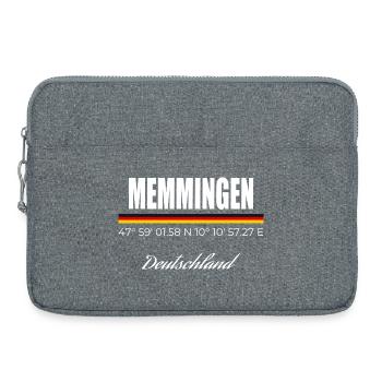 Memmingen - Laptoptasche 15" - Grau meliert - Vorne
