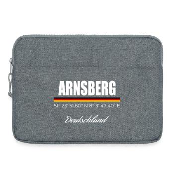 Arnsberg - Laptoptasche 15" - Grau meliert - Vorne