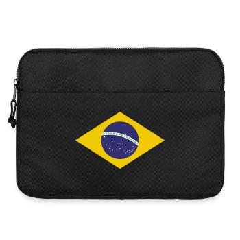 Drapeau de Brasilia - Sacoche pour ordinateur portable 15 pouces - noir - Devant