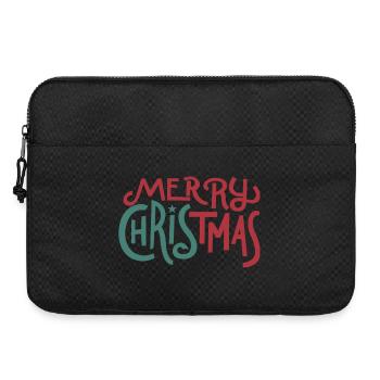 Frohe Weihnachten - Laptoptasche 15" - Schwarz - Vorne