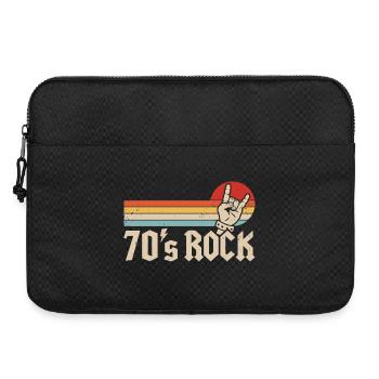 70s Rock Music 1970s Metal Band Theme Party - Laptop bag 15" - black - Front