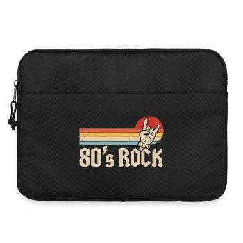 Musique rock des années 80 Fête à thème de groupe de métal des années 1980 - Sacoche pour ordinateur portable 15 pouces - noir - Devant