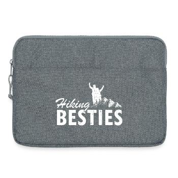 Hiking Adventure Friends Trail Buddies Together - Laptop bag 15" - heather grey - Front