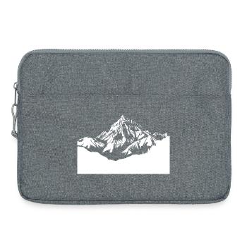 Randonnée Escalade Montagne - Sacoche pour ordinateur portable 15 pouces - gris chiné - Devant