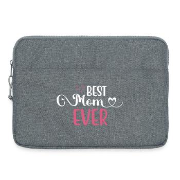 Meilleure maman de tous les temps - Sacoche pour ordinateur portable 15 pouces - gris chiné - Devant