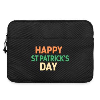 Frohen St. Patrick's Day - Laptoptasche 15" - Schwarz - Vorne