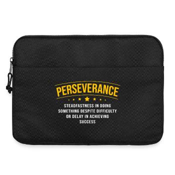 Dictons de motivation - Sacoche pour ordinateur portable 15 pouces - noir - Devant