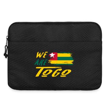 Nous sommes le Togo - Sacoche pour ordinateur portable 15 pouces - noir - Devant