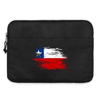 Drapeau chilien utilisé - Sacoche pour ordinateur portable 15 pouces - noir - Devant