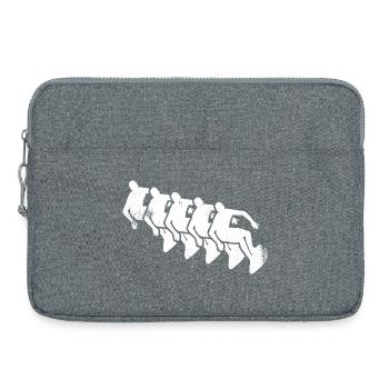 Dessin de Wave Rider - Sacoche pour ordinateur portable 15 pouces - gris chiné - Devant