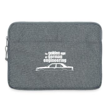 Golden Age of German Engineering Oldtimer Vintage - Laptoptasche 15" - Grau meliert - Vorne