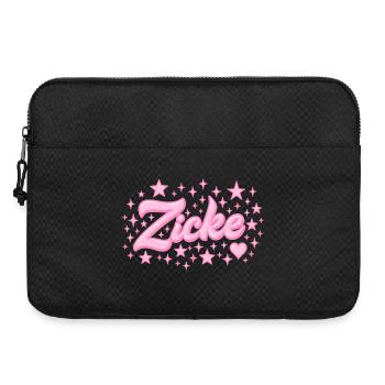 spitzname Spruch / typisch y2k design - Laptoptasche 15" - Schwarz - Vorne