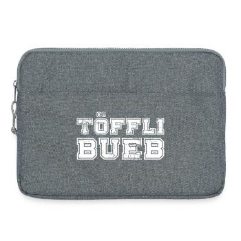 Töfflibueb College Style Distressed - Laptoptasche 15" - Grau meliert - Vorne