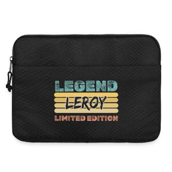 Prénom Leroy - Sacoche pour ordinateur portable 15 pouces - noir - Devant