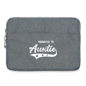 Promue tante - Sacoche pour ordinateur portable 15 pouces - gris chiné - Devant