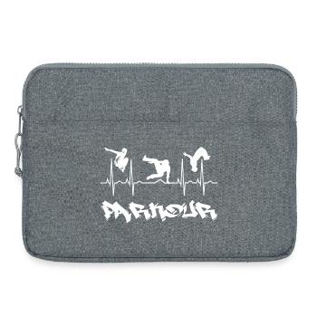 Parkour - Laptoptasche 15" - Grau meliert - Vorne