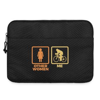 Cyclist - Laptop bag 15" - black - Front