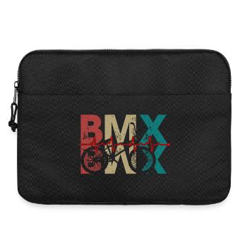 BMX Pulse Fahrrad Logo - Laptoptasche 15" - Schwarz - Vorne