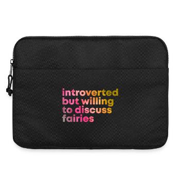 Fee - Laptoptasche 15" - Schwarz - Vorne