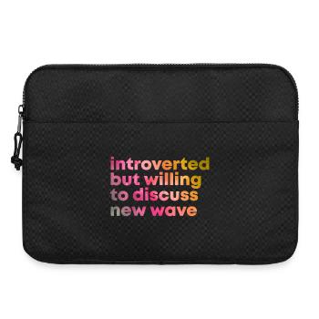 New Wave - Laptop bag 15" - black - Front