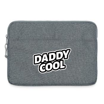 Papa Cool Papa Papa Fête des Pères - Sacoche pour ordinateur portable 15 pouces - gris chiné - Devant