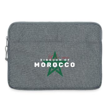 We are Kingdom of Morocco - Sacoche pour ordinateur portable 15 pouces - gris chiné - Devant