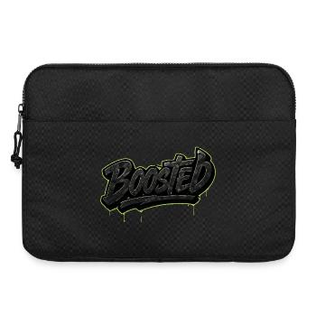 Motif boosté pour les autocollants JDM et Turbo Fans - Sacoche pour ordinateur portable 15 pouces - noir - Devant