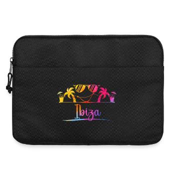 Tropischer Strandgroove - Laptoptasche 15" - Schwarz - Vorne
