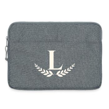 L - Laptop bag 15" - heather grey - Front