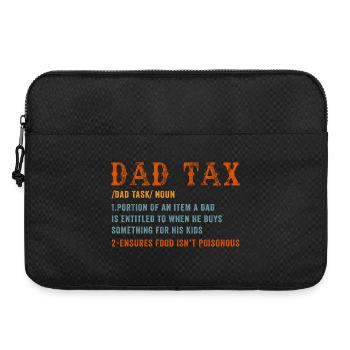 T-shirt de définition de la taxe pour les pères - Sacoche pour ordinateur portable 15 pouces - noir - Devant