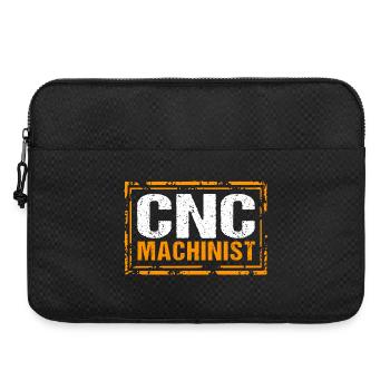 CNC Machinists Cutting Machine Operators Turners Milling Cutters - Laptop bag 15" - black - Front