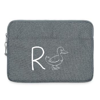 Pension Duck - Laptop bag 15" - heather grey - Front