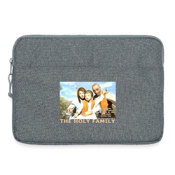 The Holy Family - ( The Holy Family ) - Laptop bag 15" - heather grey - Front