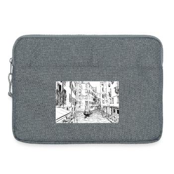Venedig - Laptoptasche 15" - Grau meliert - Vorne