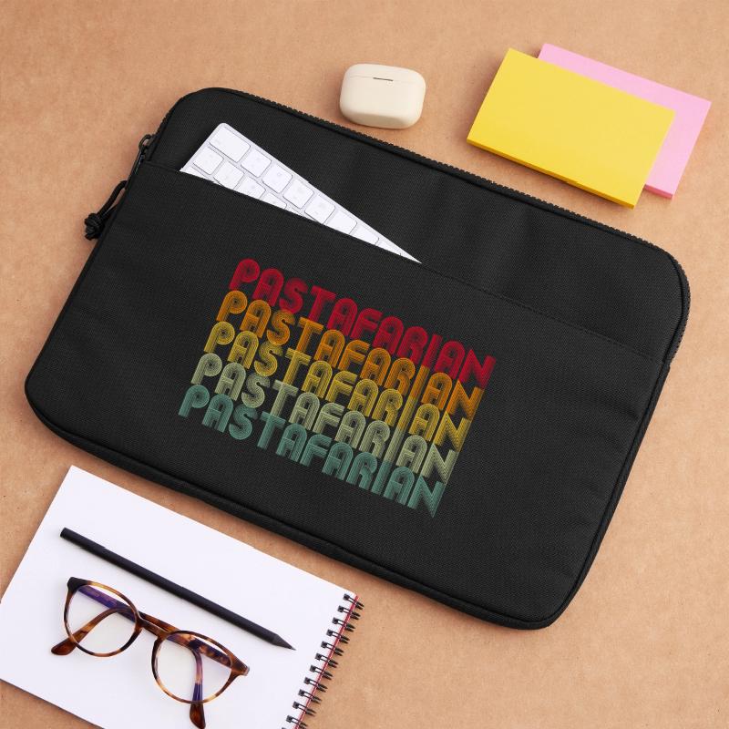 Rainbow Font Stack Pattern Laptop bag 15"