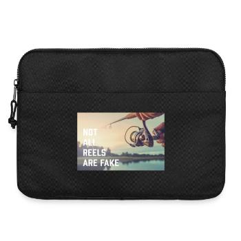 not all reels - Laptoptasche 15" - Schwarz - Vorne